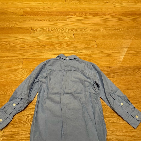 Tommy Hilfiger long sleeve button down shirt size 4-5 (xs) - Picture 4 of 7